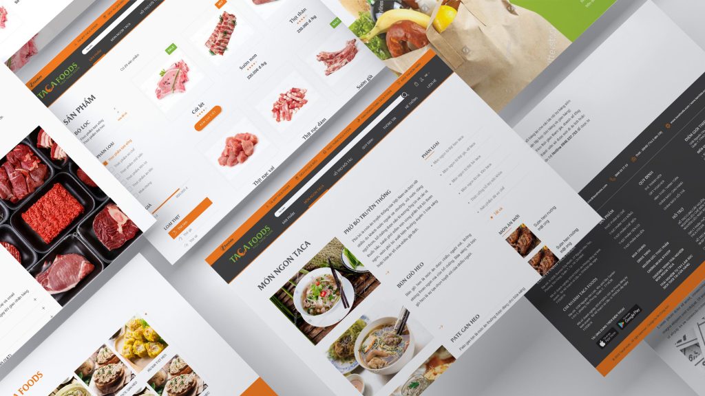 Taca Food Website Project